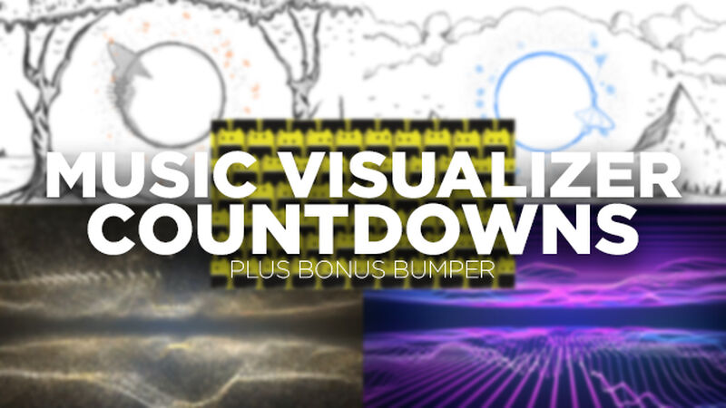 5 Minute Music Visualizer Countdown Videos